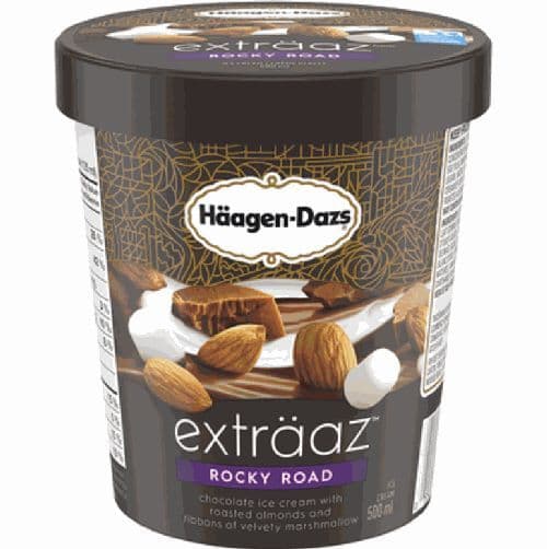 Häagen-Dazs Exträaz Rocky Road 450ml
