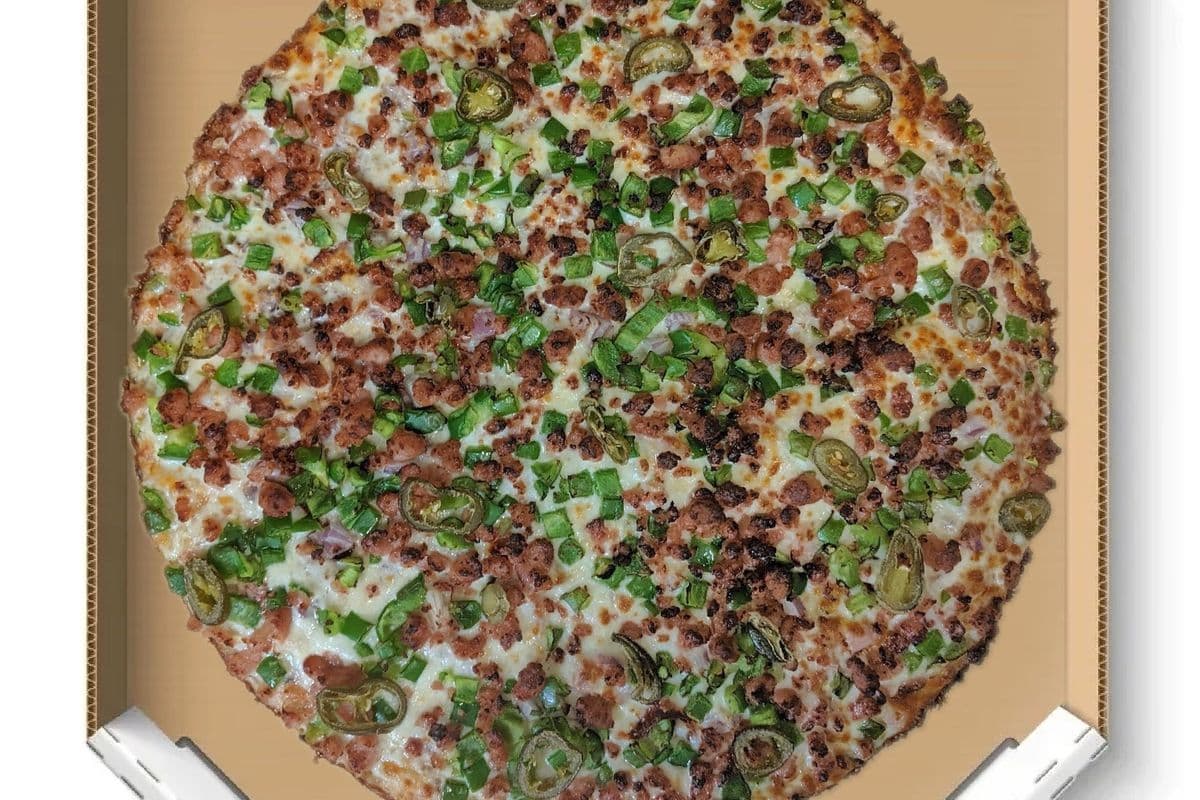 Medium Mega Flame Pizza
