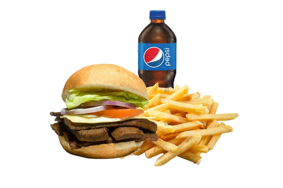 The Donair Burger Combo