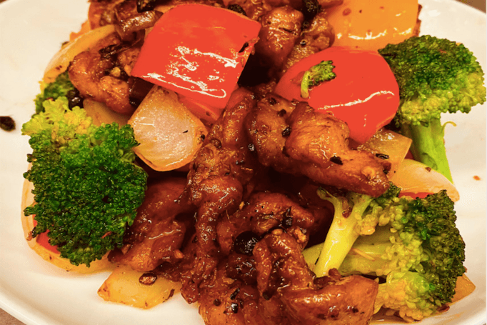 39. Stir-Fried Spicy Black Bean Chicken 干爆豆豉鸡