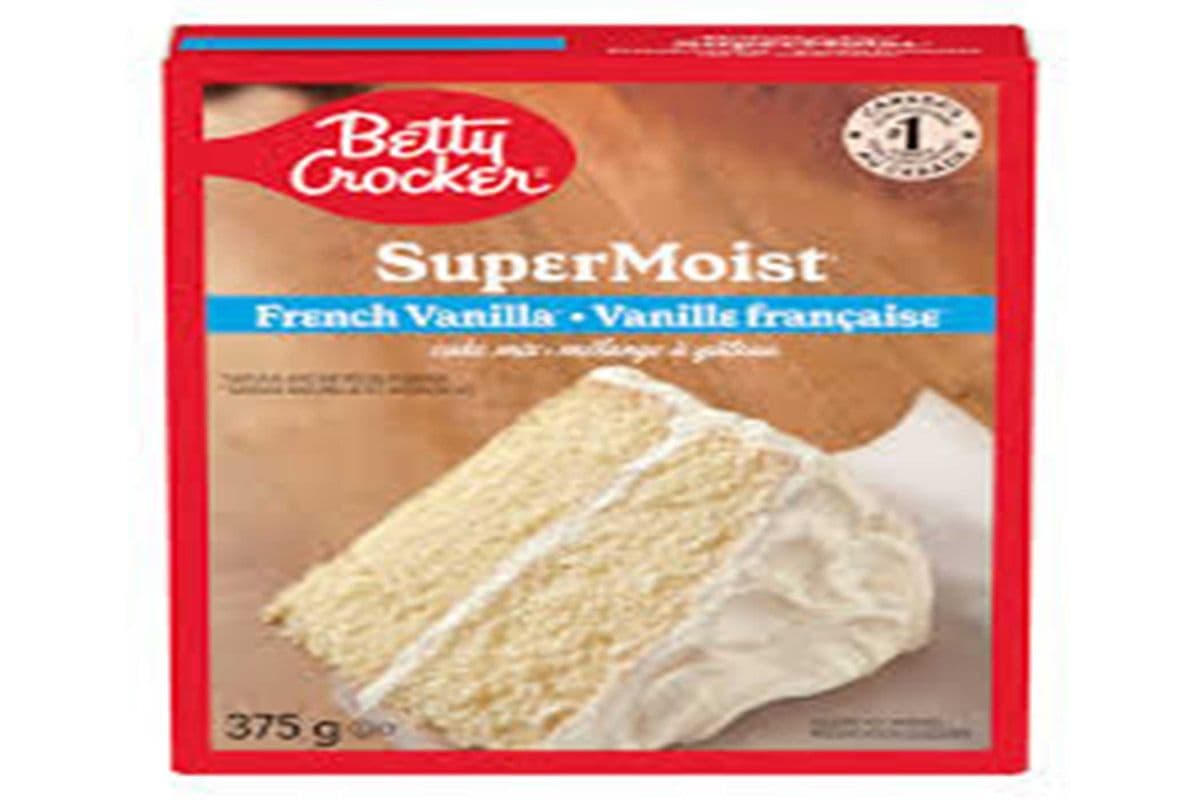 Betty crocker cake mix French vanilla (375 g)