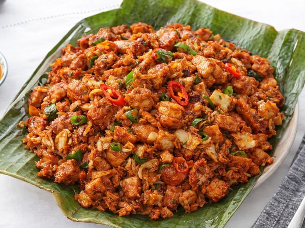 Chilli Chicken Kothu Roti