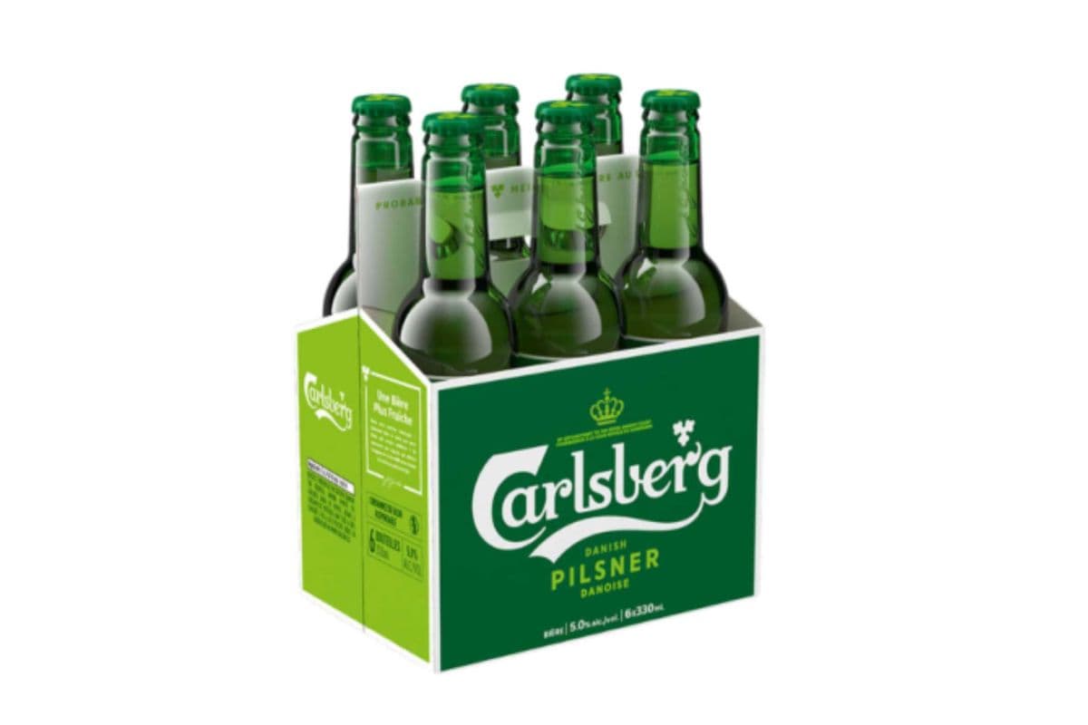 Carlsberg (6 x 330 ml Bottles)