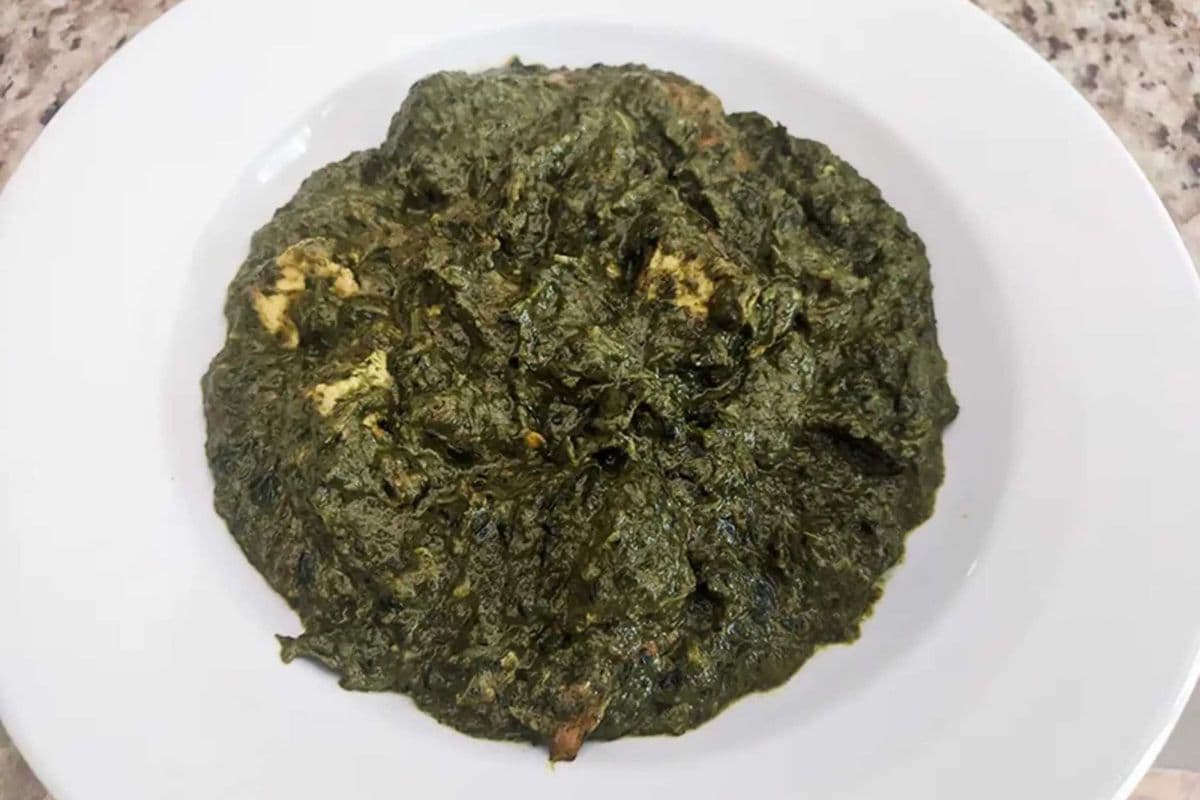 Palak paneer