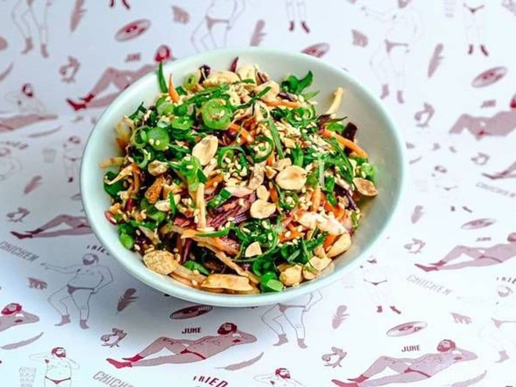 Asian Peanut Slaw