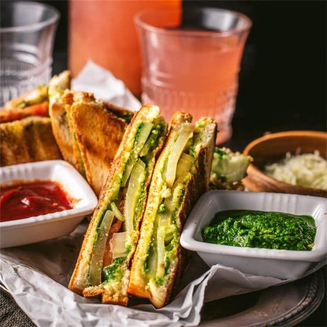 GRILLED BOMBAY SANDWICH