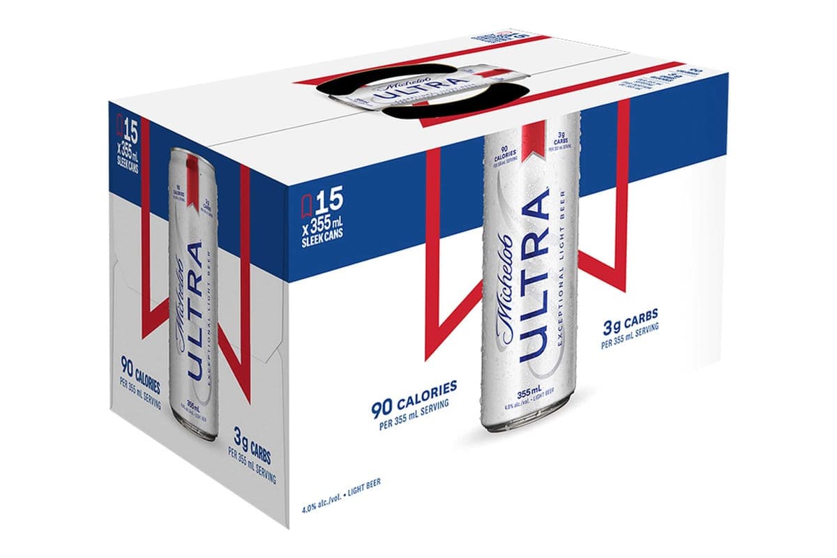 Michelob Ultra (15 Cans) (15 x 355 ml)
