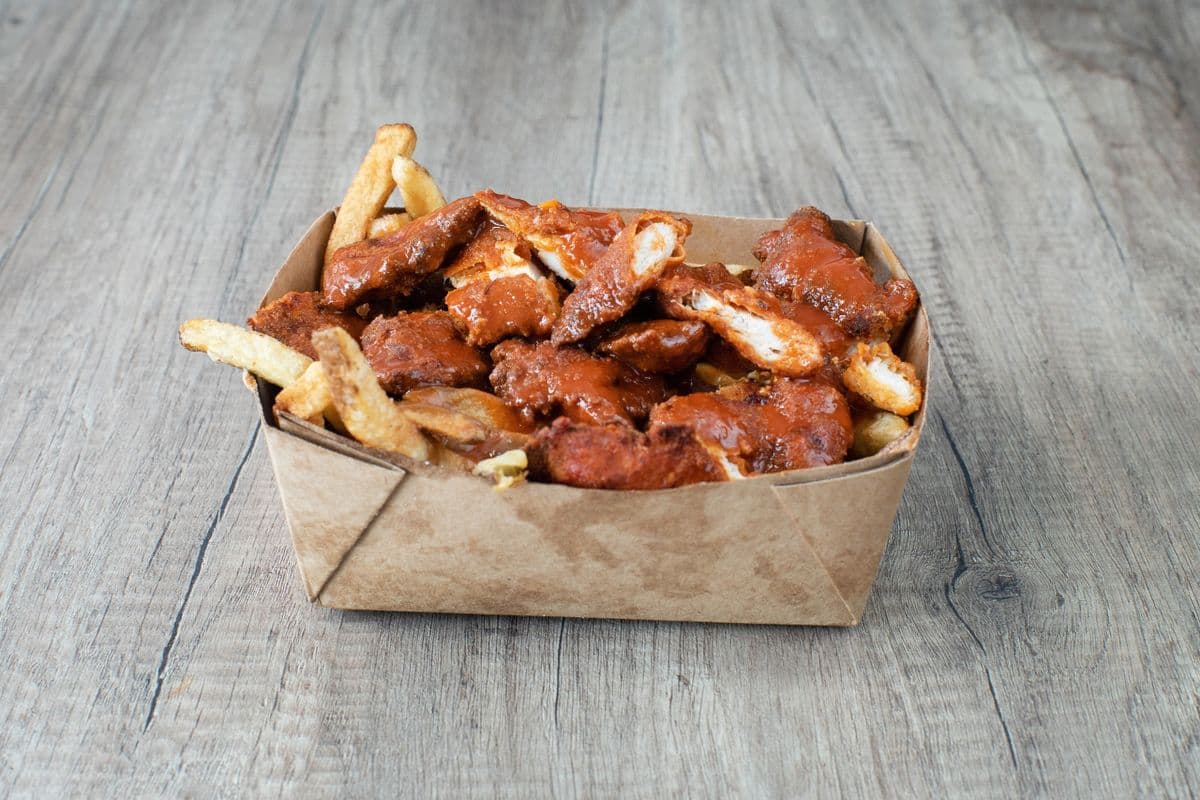 Buffalo Chicken Poutine