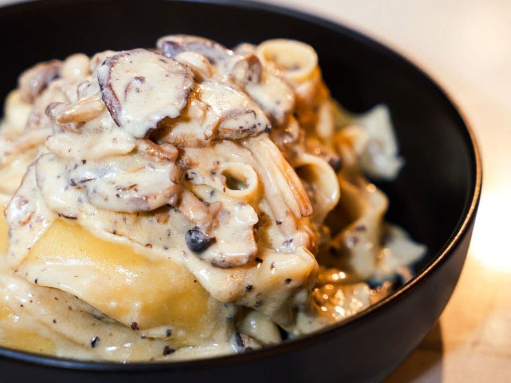 Pappardelle Con Funghi