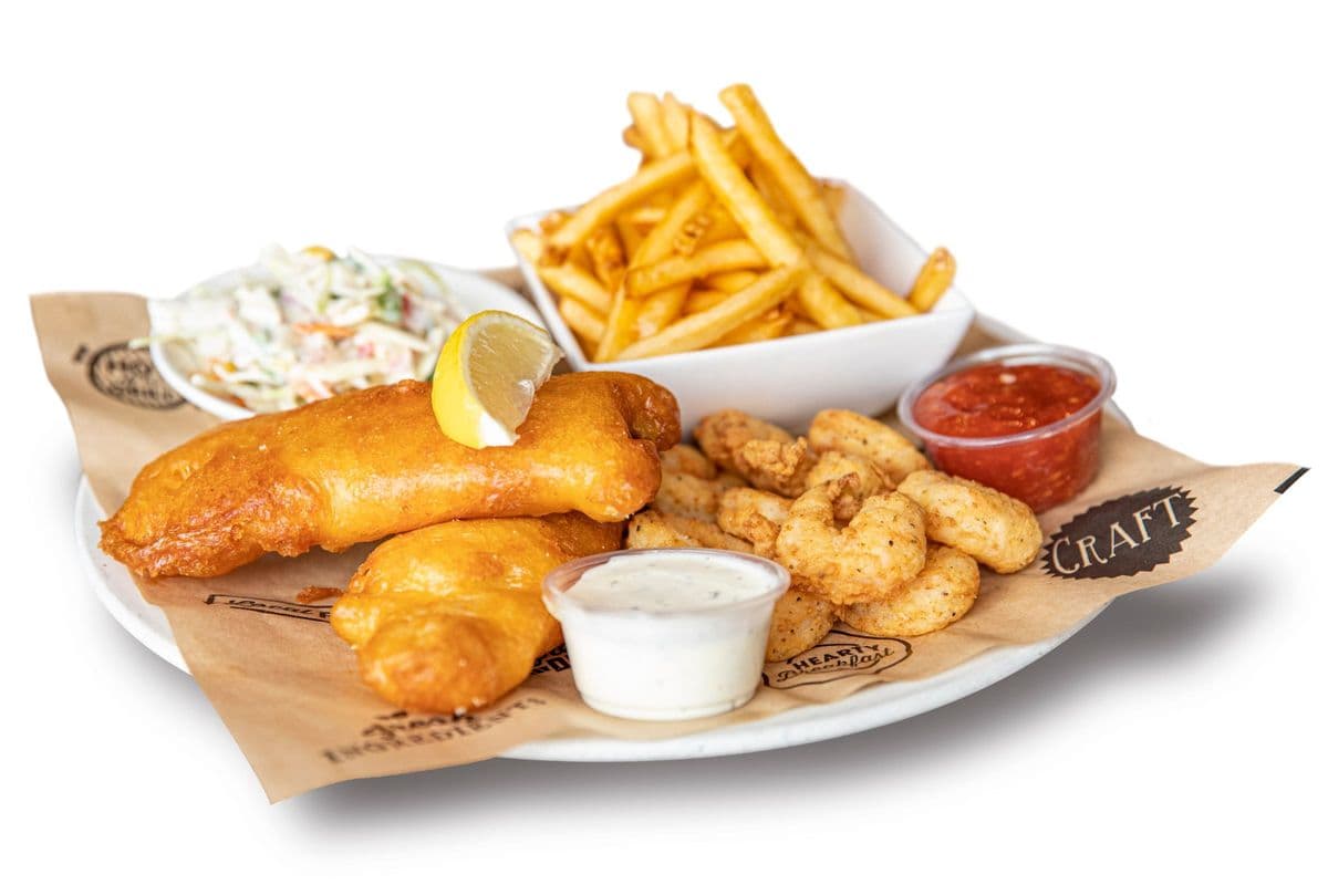 Fried Chicken & Shrimp Platter