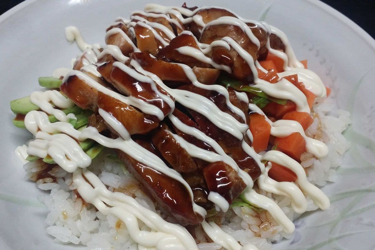 Kim bap ouvert (sans algue)