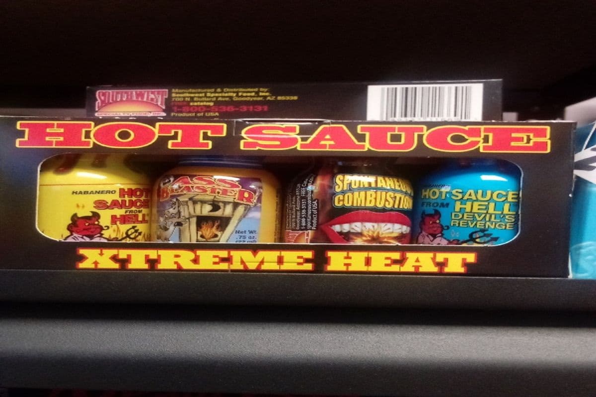 Hot Sauce: Xtreme Heat (4 Mini Bottles)