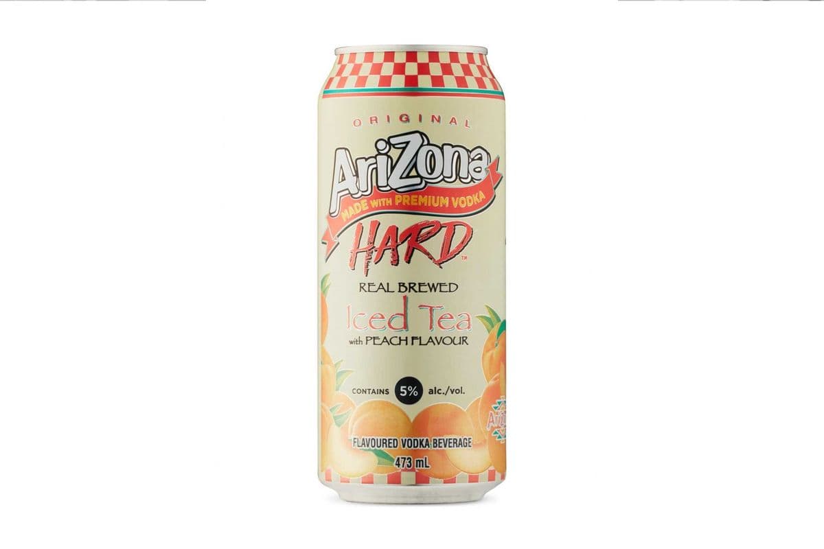 AriZona Hard Peach Iced Tea (1 x 473 ml)