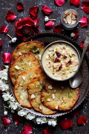 Malpuha with Rabri