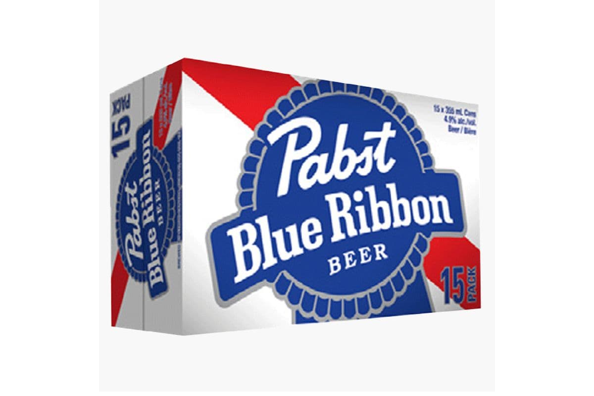 742971. Pabst Blue Ribbon (15 Cans) (15 x 355ML)