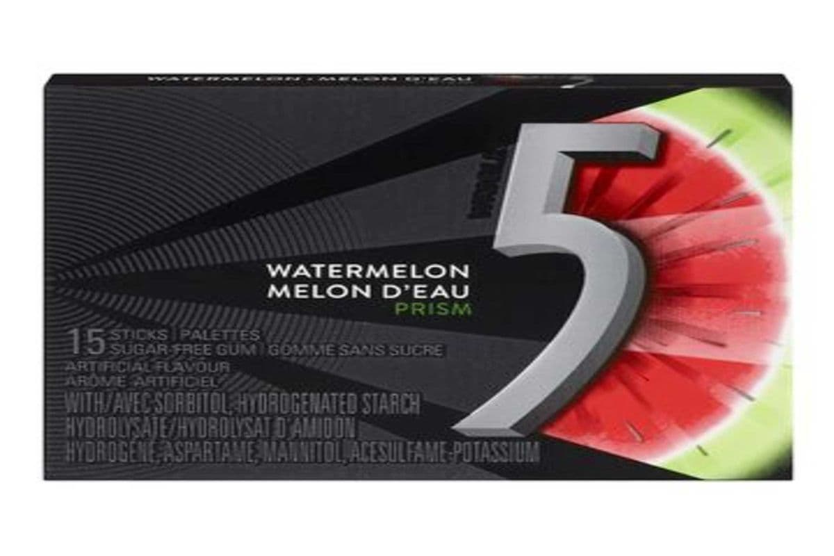 Wrigley's 15 Sticks Watermelon Prism