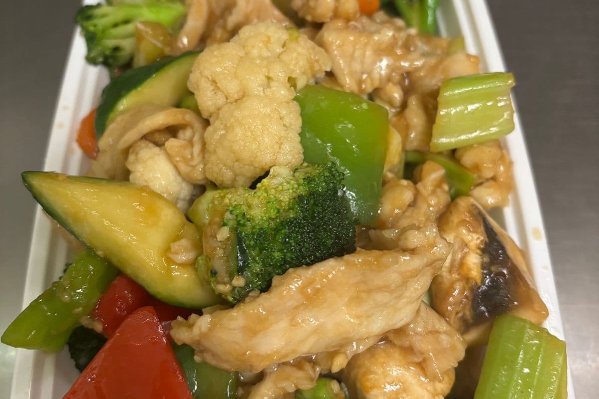 C12. Chicken with Mixed Vegetables