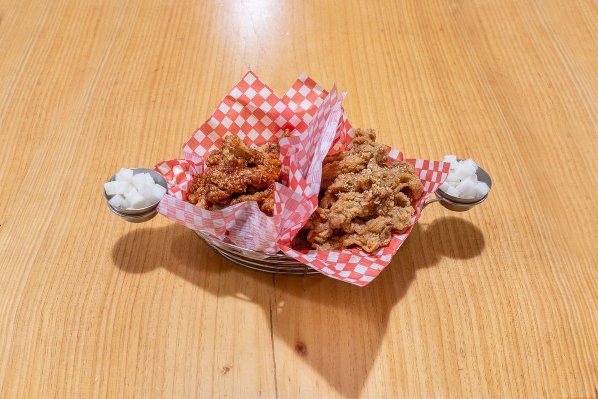 17. Half and Half Fried Chicken (Large)