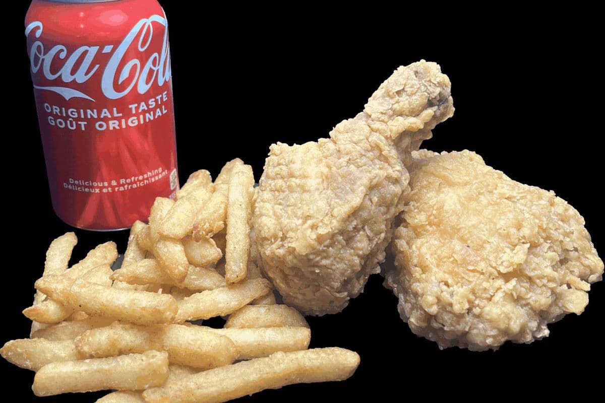 3 Pieces Monga Crispy Chicken Combo
