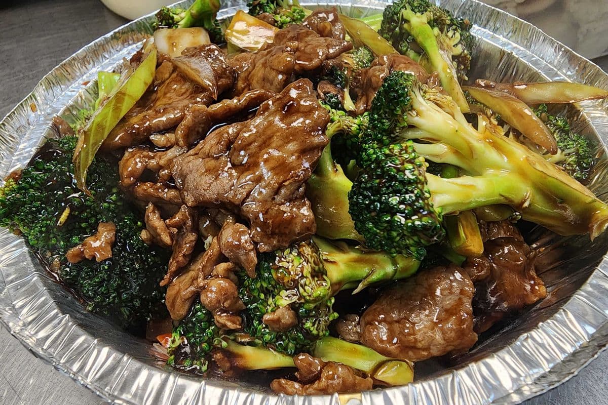 Beef Broccoli in Black Bean Sauce