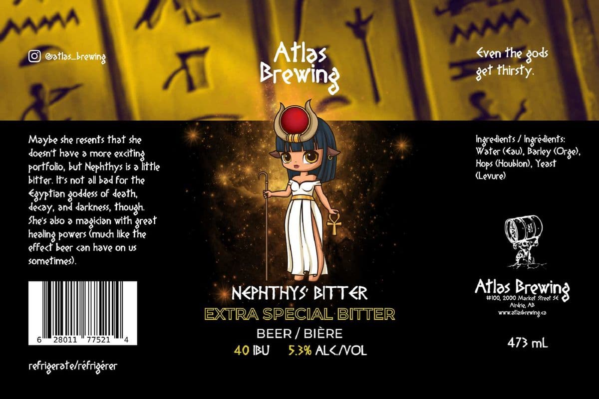 Nephthys' Bitter Extra Special Bitter 4-pack (4 x 473 ml)