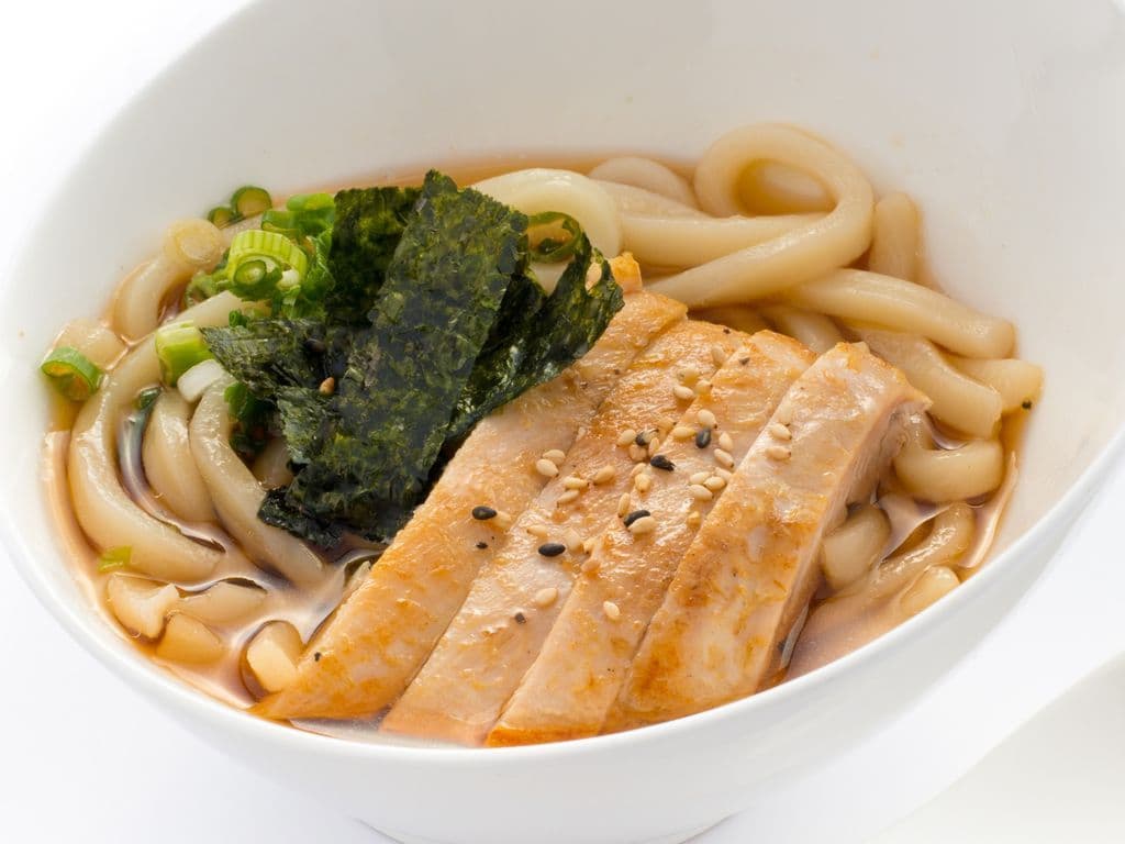N01.Chicken Teriyaki Udon Soup