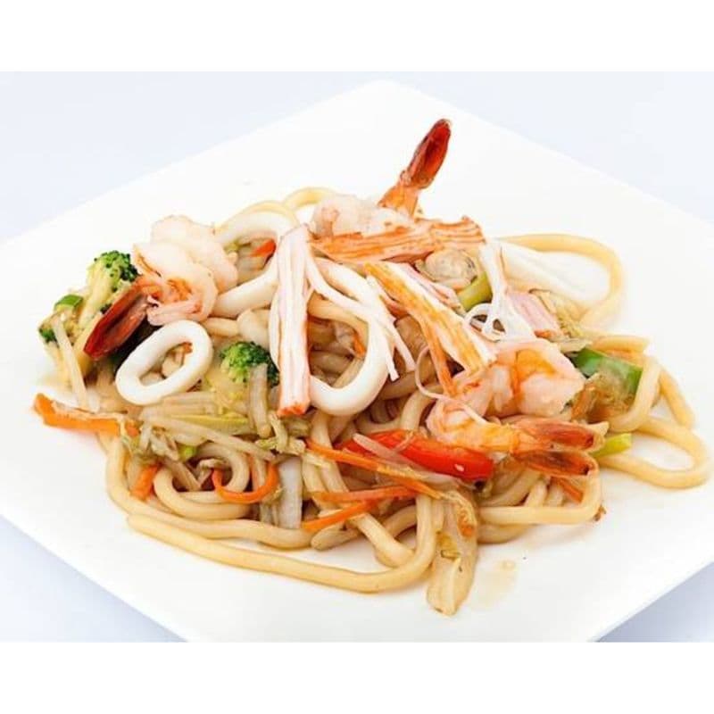 Japanese Seafood Fried Udon