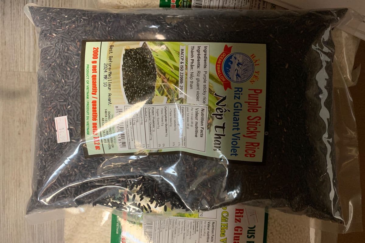 Purple sticky rice 2Kg