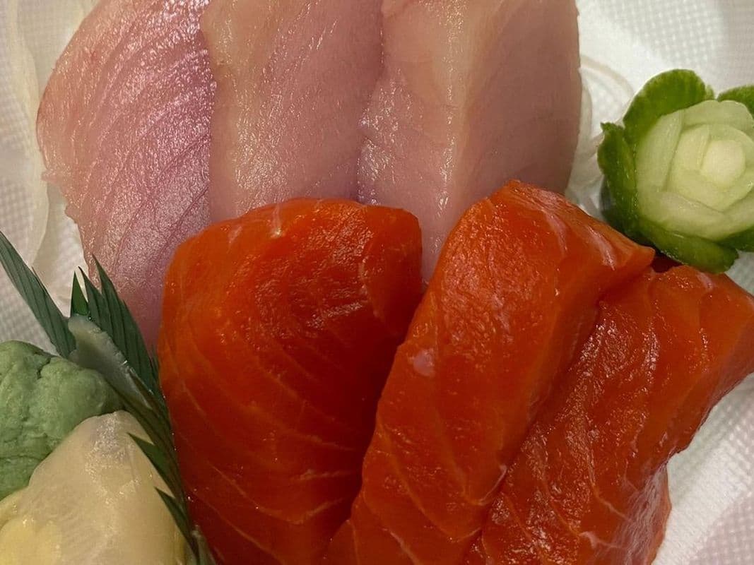 Sockeye and Tuna Sashimi