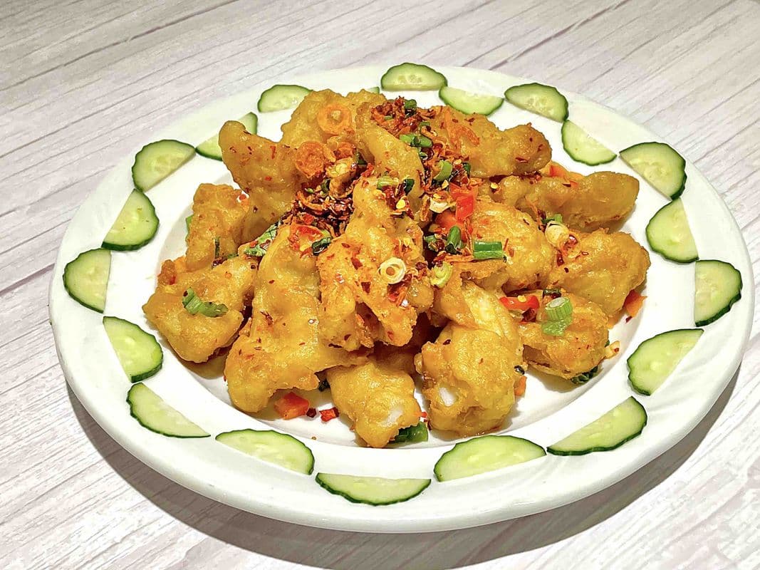 Deep Fried Squid with Peppery Salt / 椒鹽鮮魷 (例)