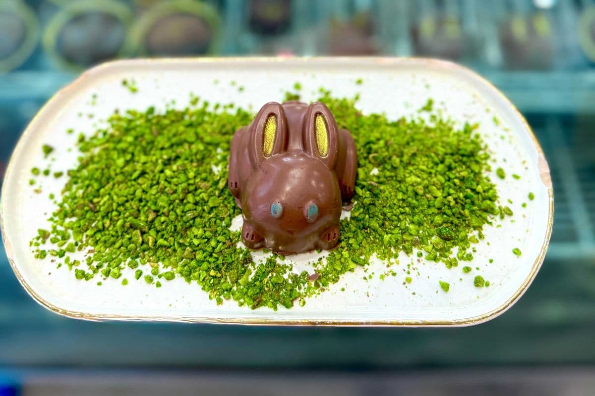 Dubai Chocolate Rabbits Shape