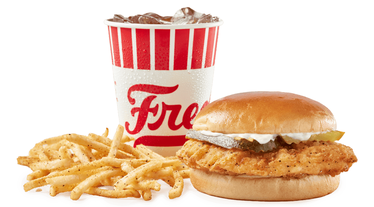 Senior Crispy Chicken Sandwich Meal