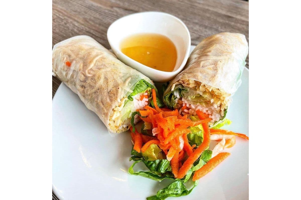 3. Shredded Pork Salad Roll - Bi Cuon