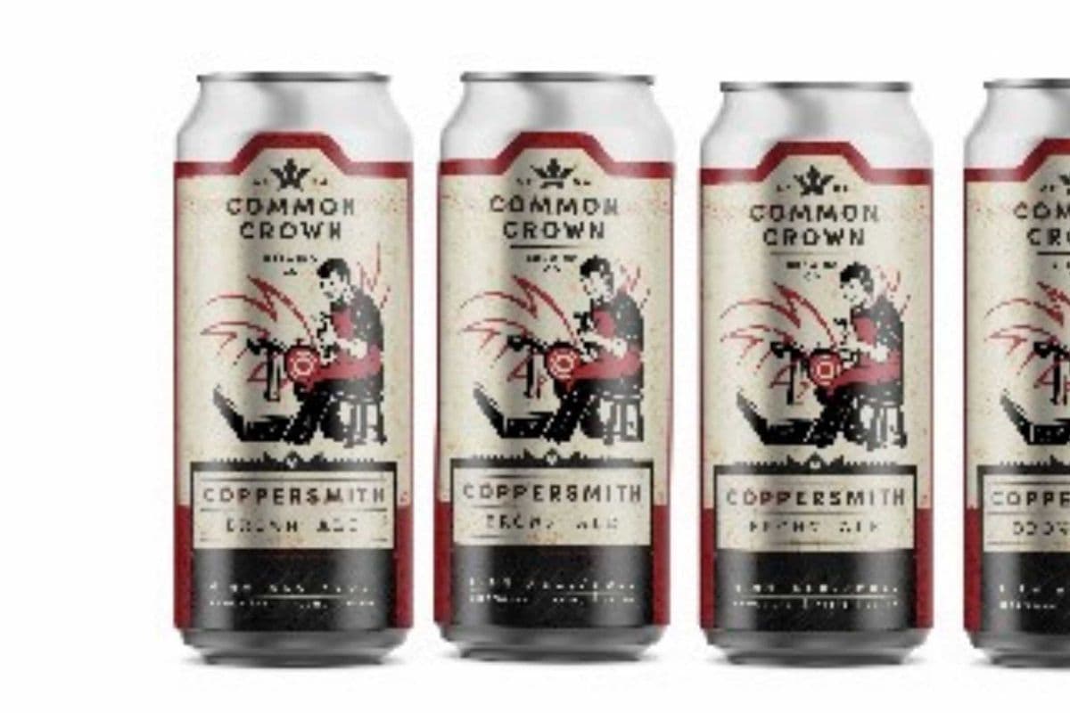 Common Crown Brewing Coppersmith Brown Ale 4 x 473 ML Cans (1 x 473 ml Cans)