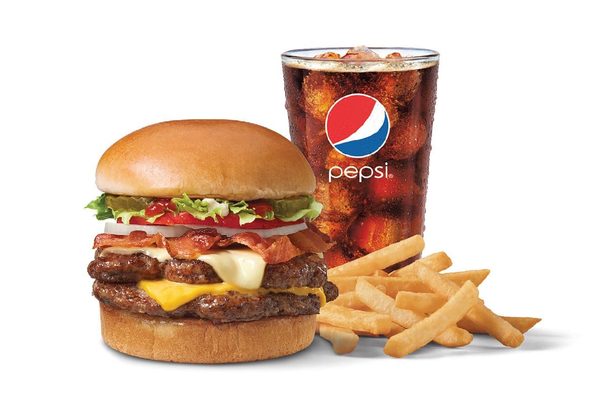 Two-Cheese Deluxe Signature Stackburger Double Combo
