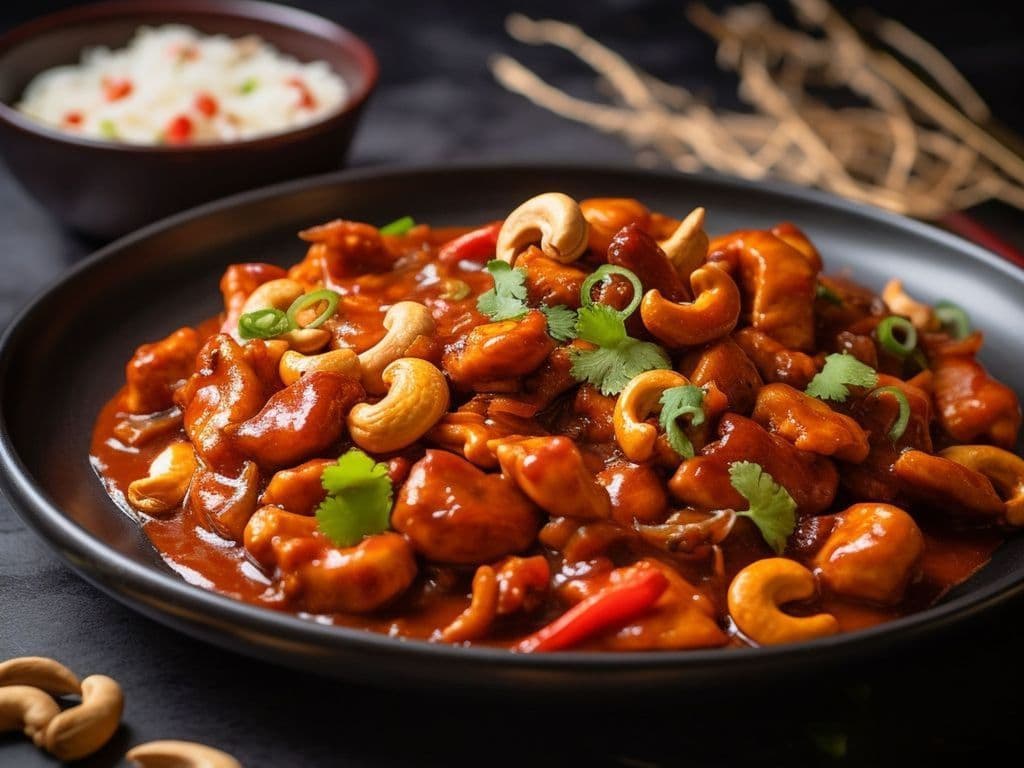 Cashew Chicken / Poulet Aux Noix De Cajou