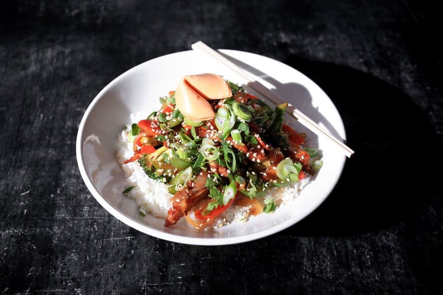 Cauliflower Tao Bowl