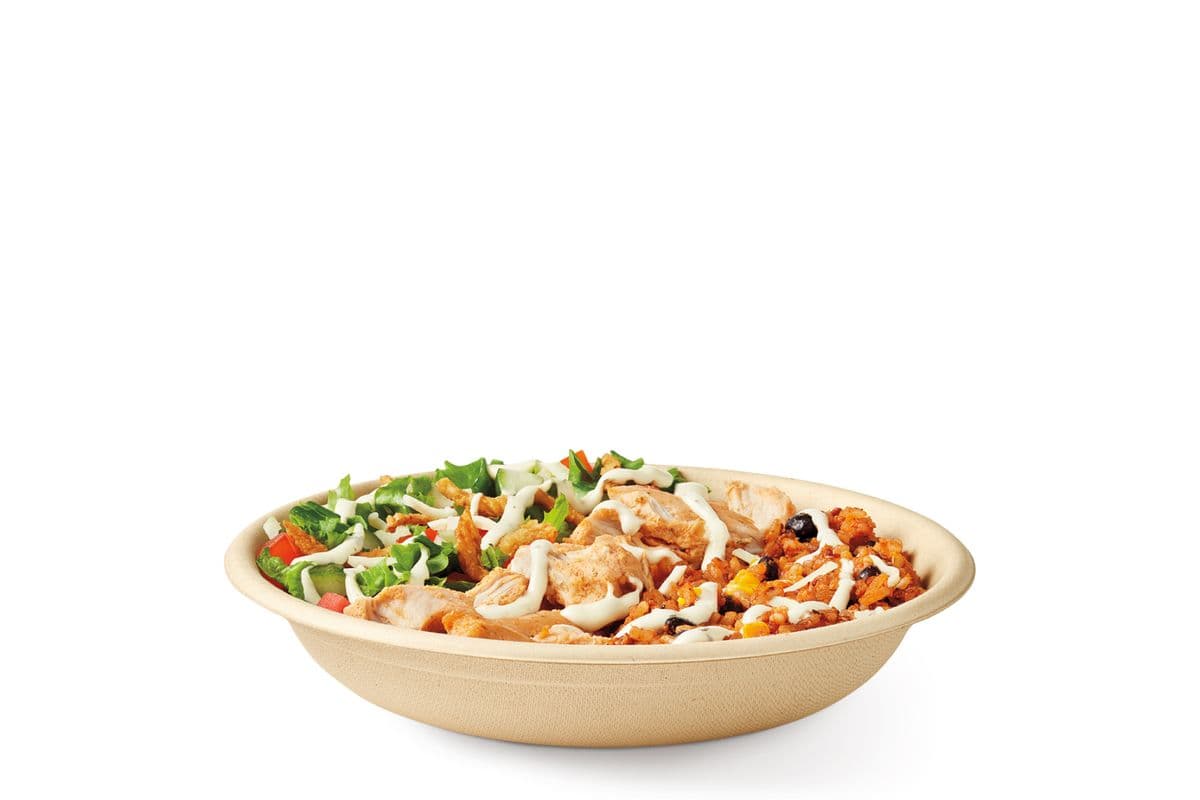 Seasoned Roasted Chicken Cilantro Lime Loaded Bowl