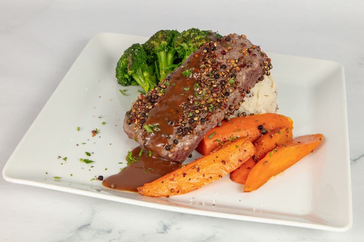 Five Peppercorn Steak (8 oz) (8oz)