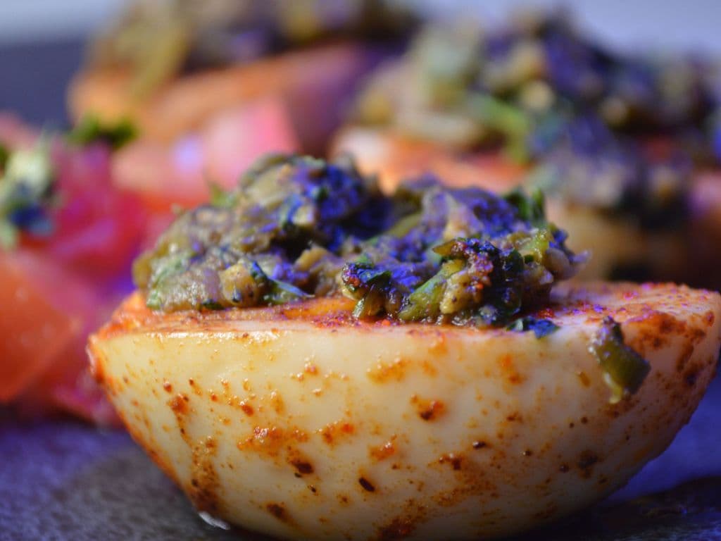 Fried Masala Eggs