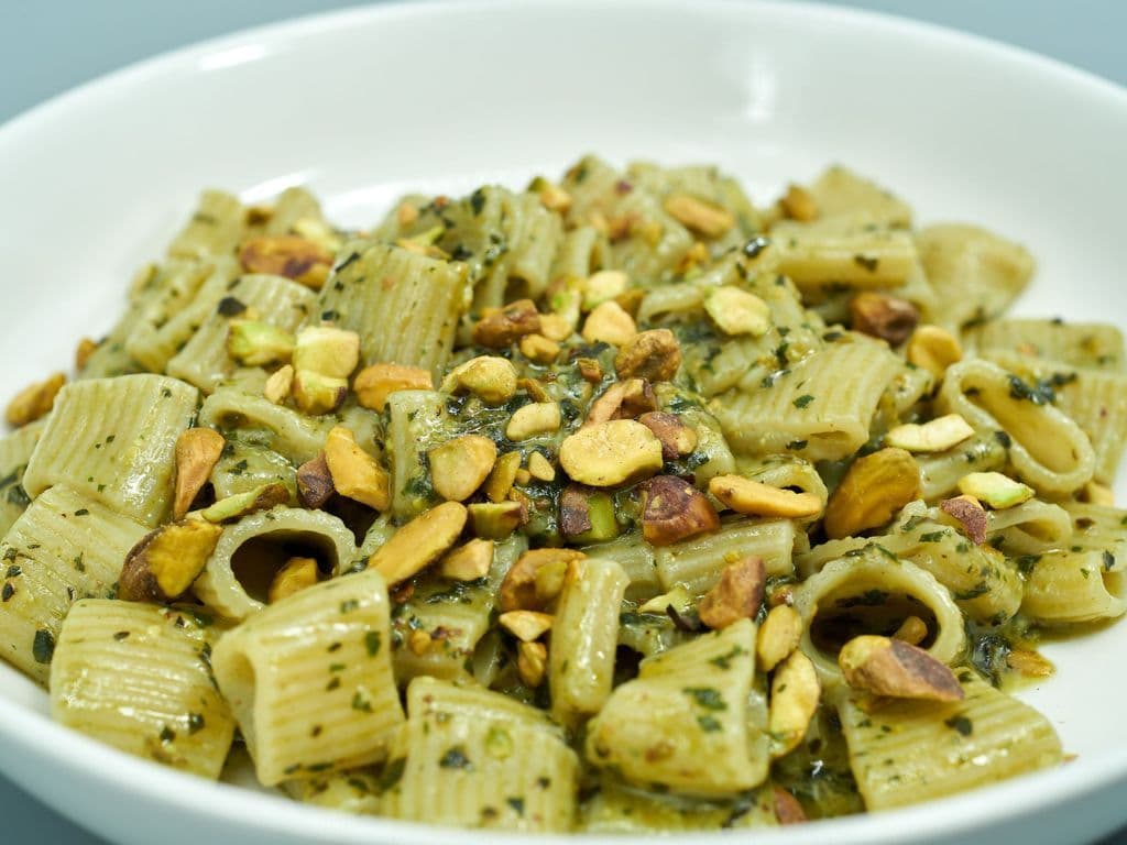 Rigatoni al Pesto (without Buratta)