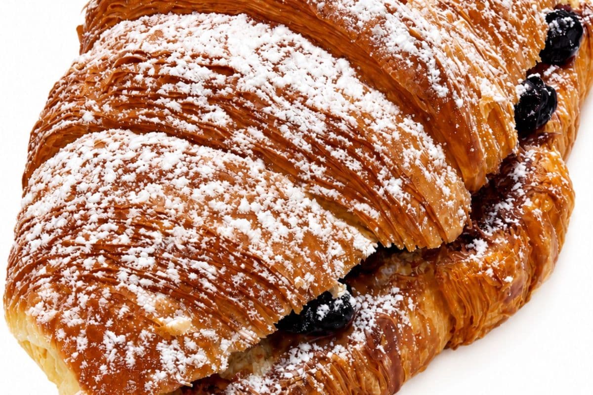 Nutella & Dried Blueberry Croissant