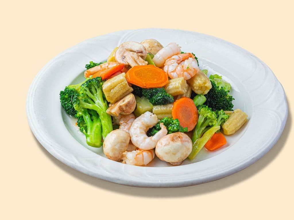 Prawns & Mixed Vegetables