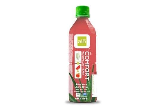 Alo Comfort Aloe Vera Juice Drink, Watermelo, and Peach (500 ml)
