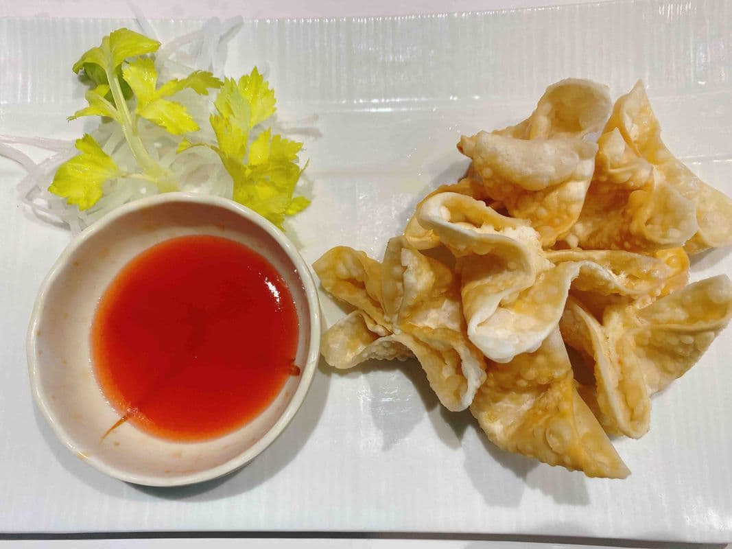 Cream Cheese Wonton (6Pcs) 27 Wonton Fromage À La Crème (6Mcx)