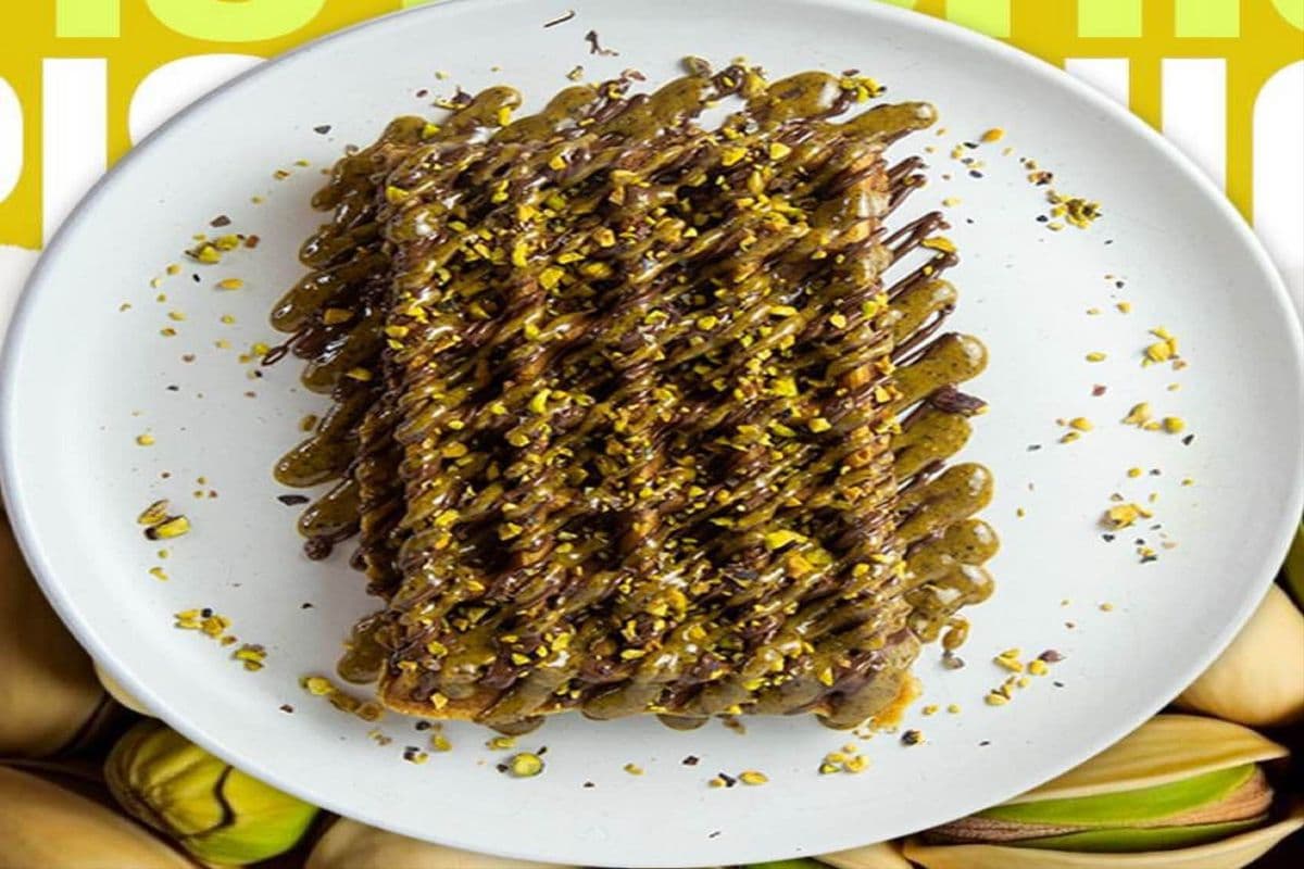 Gaufre Pistashio / Waffles Pistashio