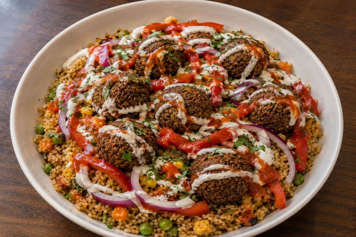 Falafel Rice Bowl