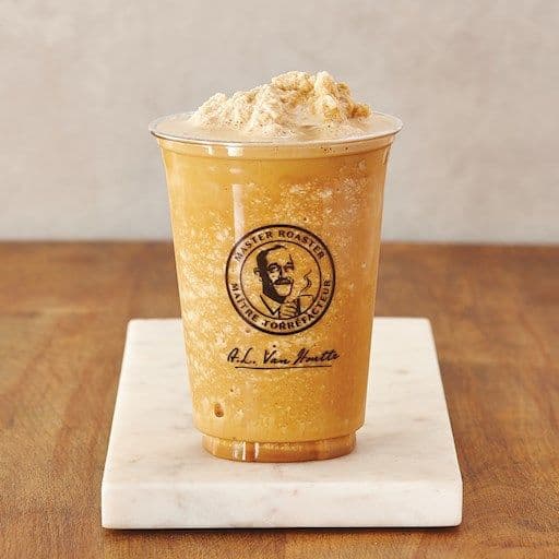 Frappé espresso caramel crémeux / Creamy caramel espresso frappe