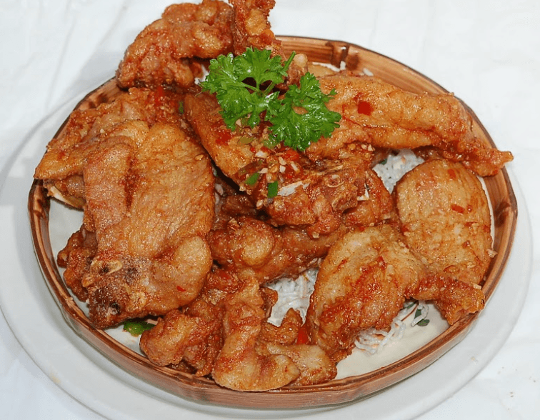 74. Spicy Pork Chop with Salt and Pepper