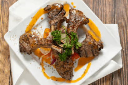 Entrée - Côtelette d'agneau / Appetizer - Lamb Chops